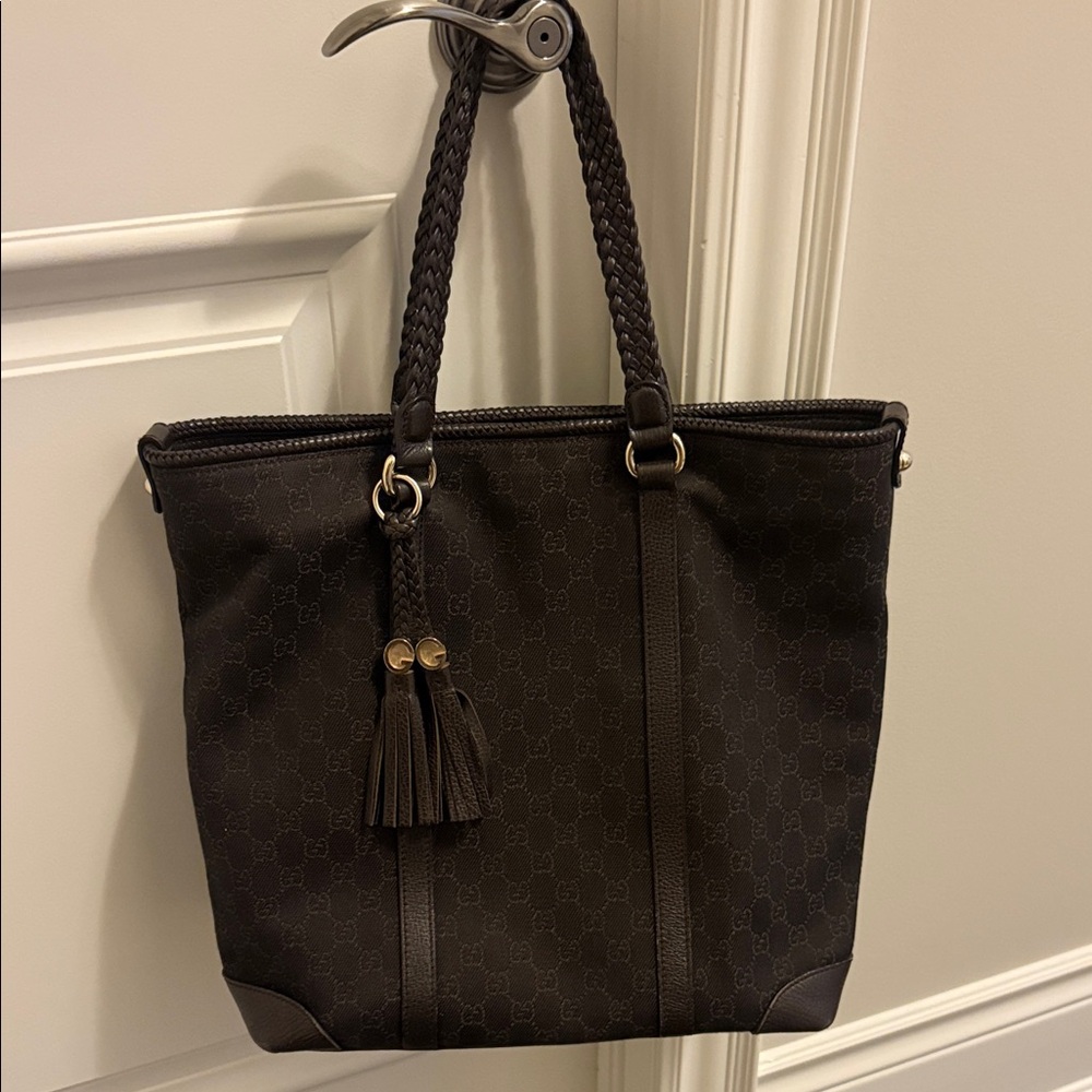 Elegant Brown Tote Bag